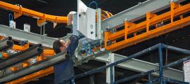 installation of an overhead conveyor system